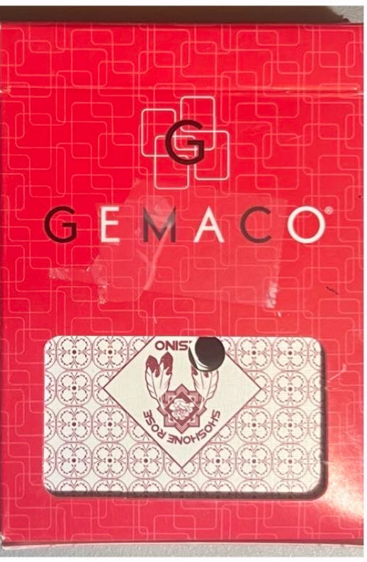 Casino Used - Shoshone Rose Playing Cards  board game collectible - Main Image 3