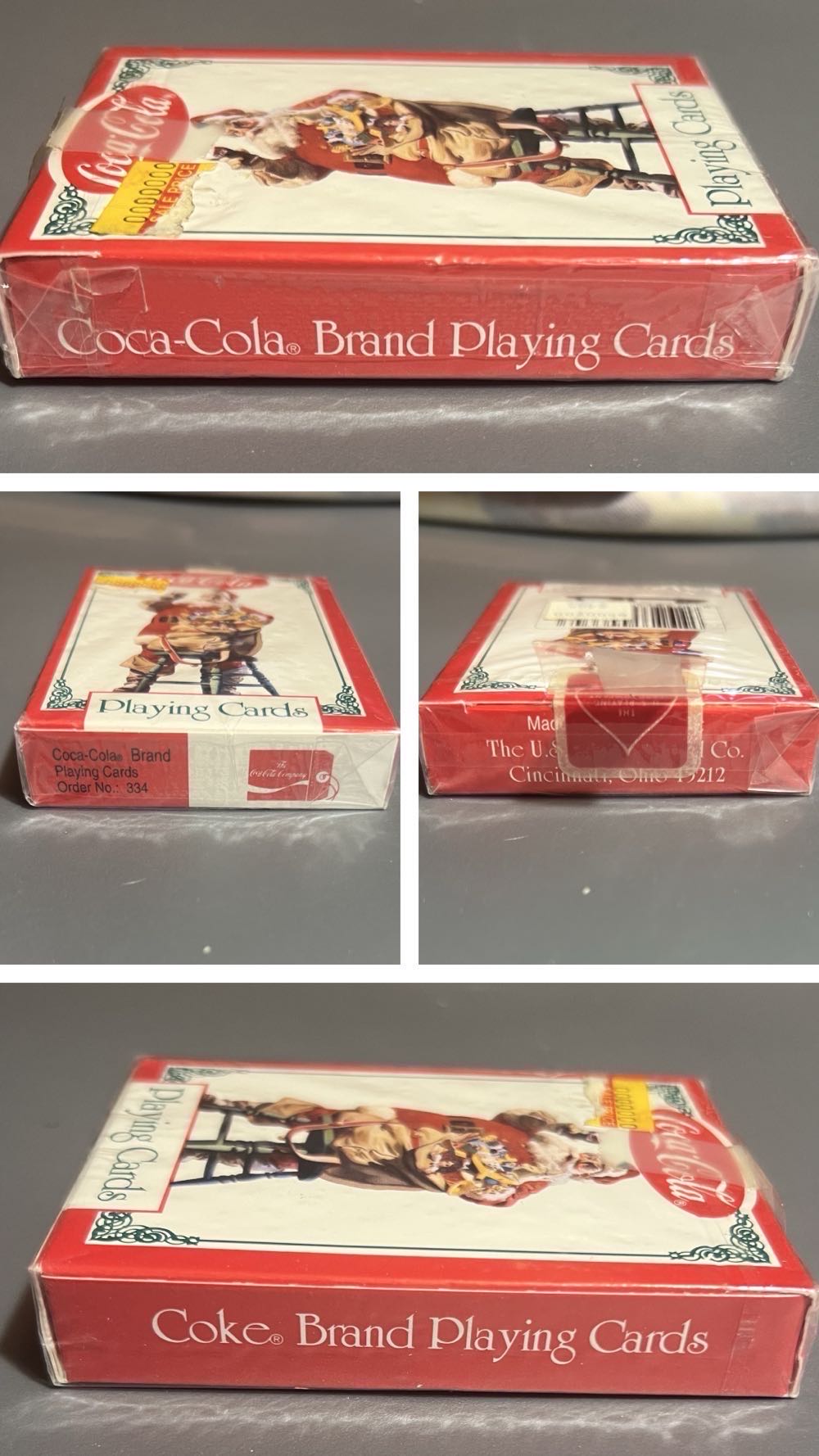 Coca-Cola Playing Cards  board game collectible [Barcode 073854003343] - Main Image 2