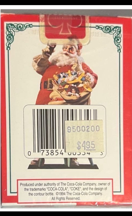 Coca-Cola Playing Cards  board game collectible [Barcode 073854003343] - Main Image 3