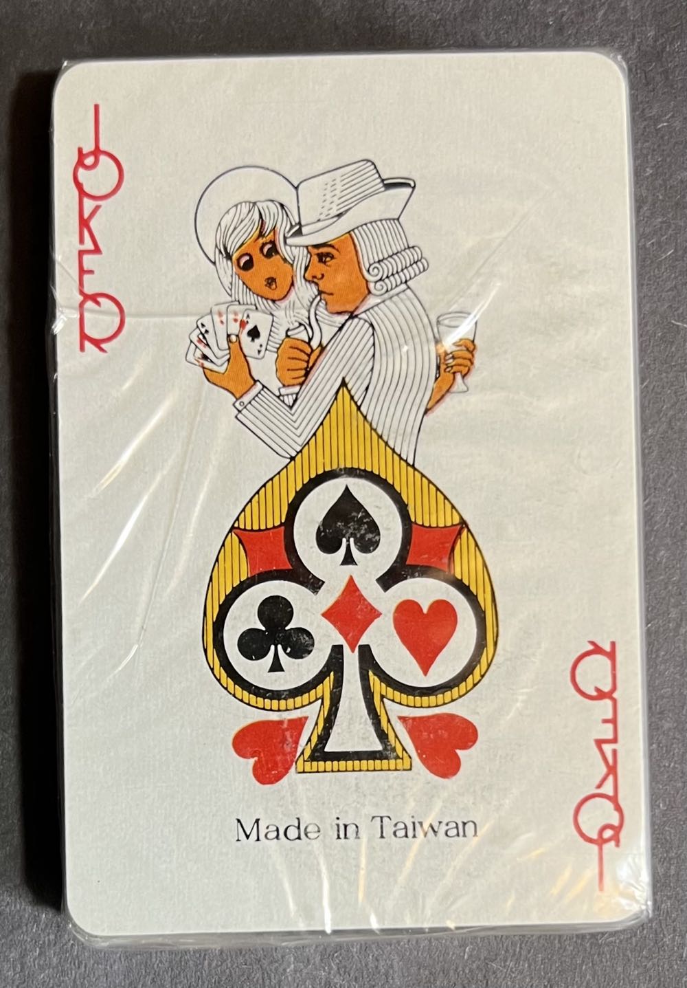 1907 Peugeot Yellow Playing Cards  board game collectible - Main Image 2