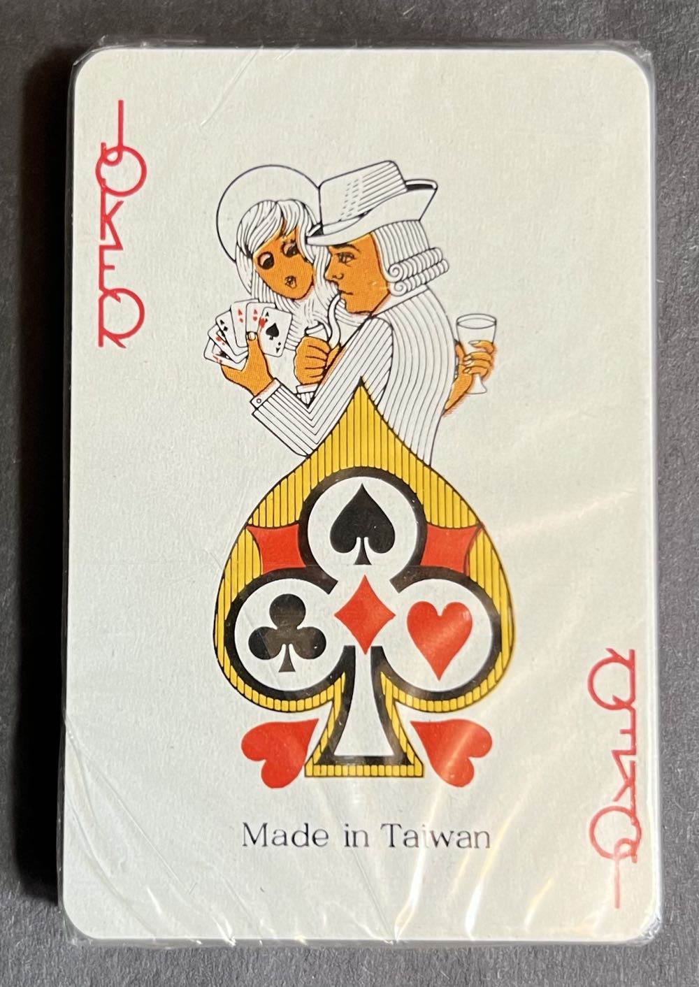 1907 Peugeot Blue Playing Cards  board game collectible - Main Image 2