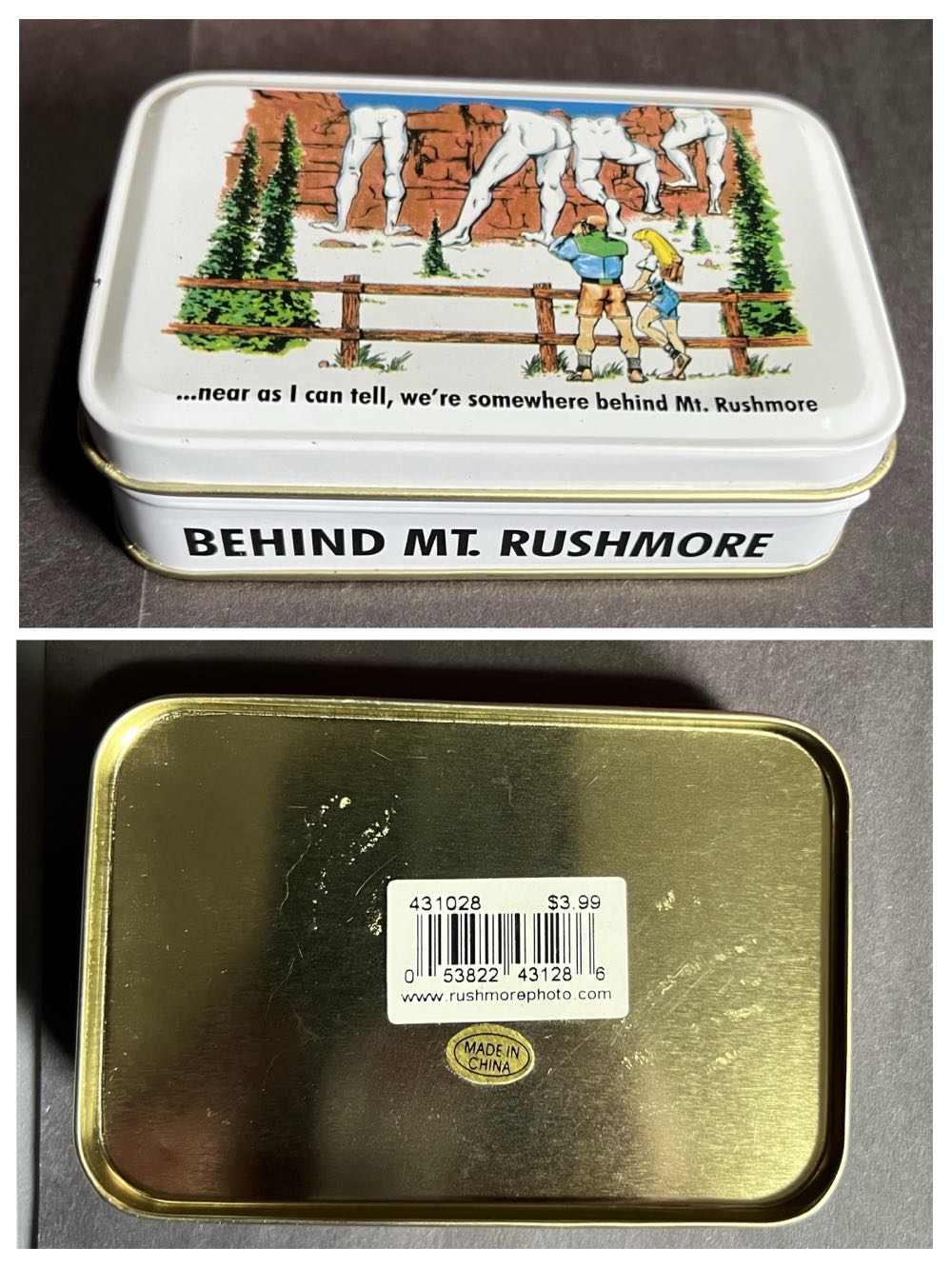 Behind Mt. Rushmore Playing Cards  board game collectible [Barcode 053822431286] - Main Image 3