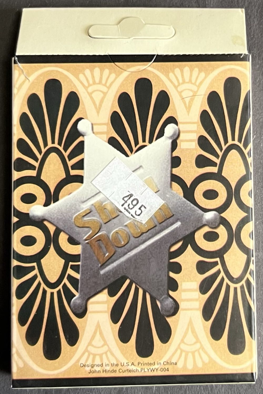 Show Down Western Playing Cards  board game collectible [Barcode 007204000157] - Main Image 2