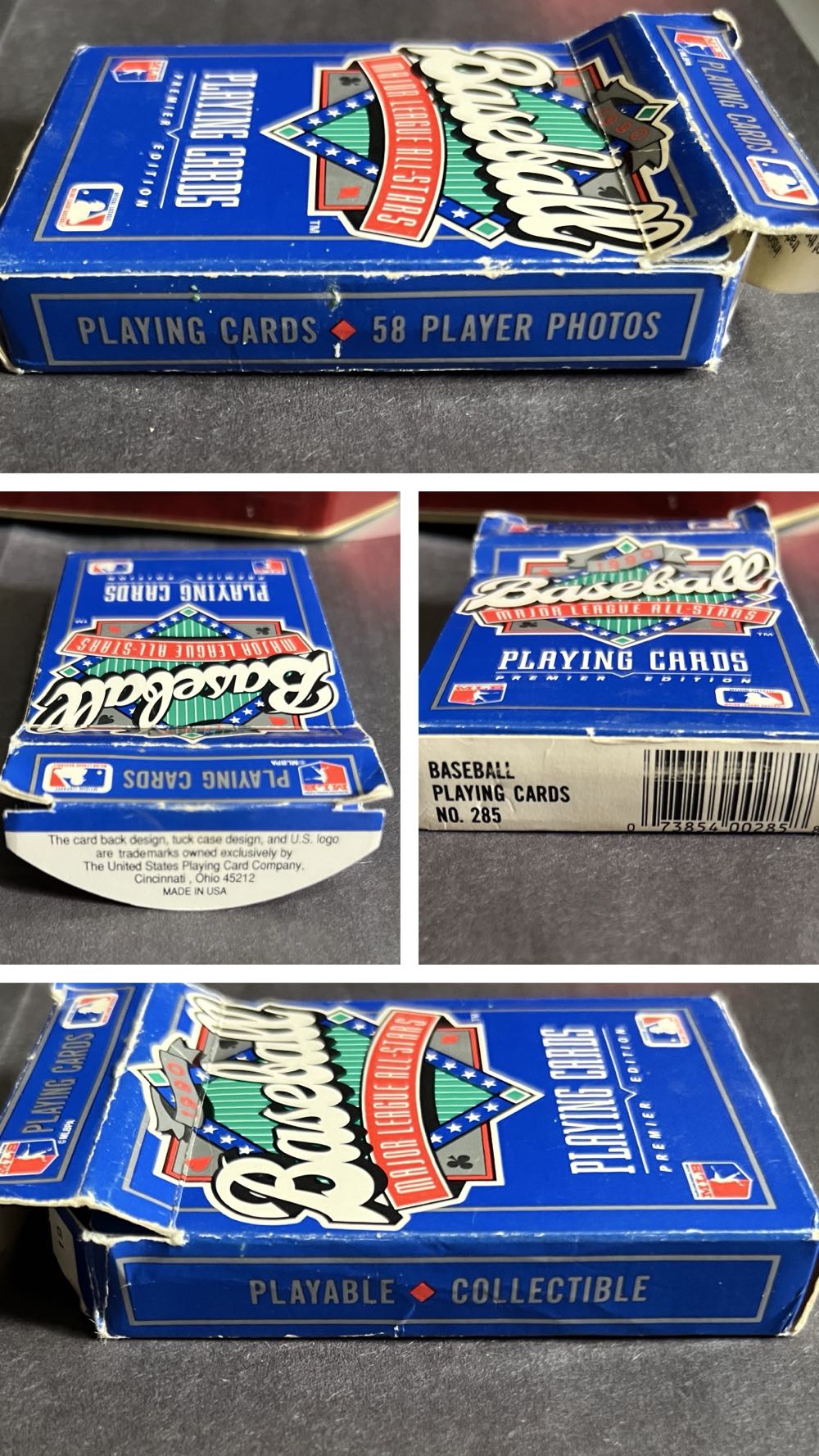 Major League All-Stars Playing Cards  (58) board game collectible [Barcode 073854002858] - Main Image 3