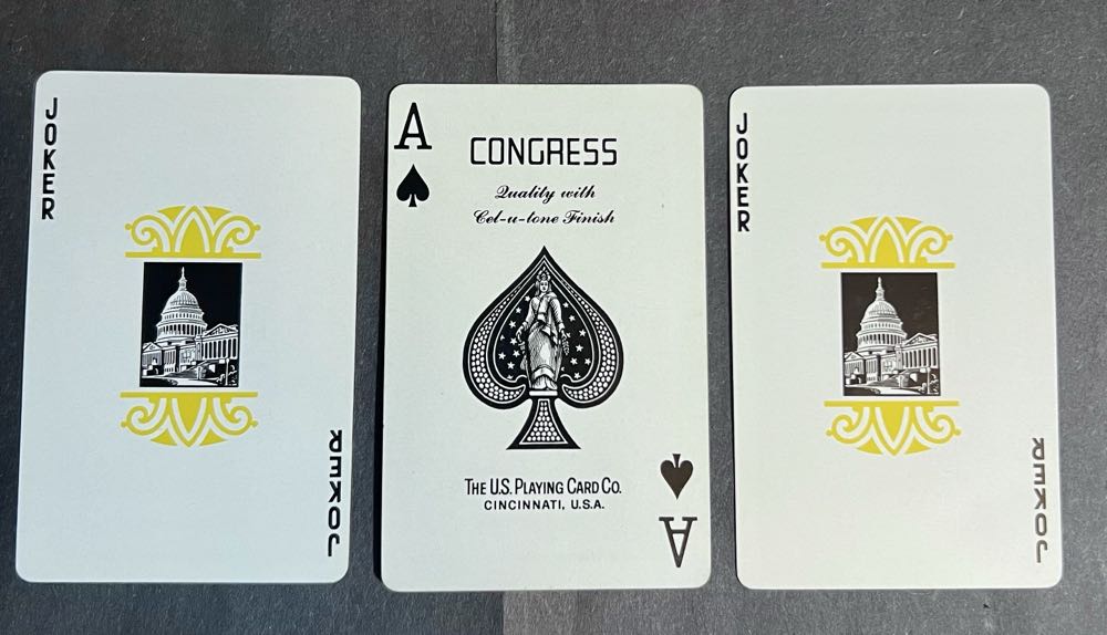 Congress Bridge Playing Cards  board game collectible - Main Image 3