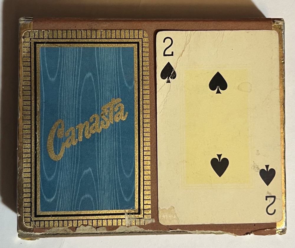 Canasta Playing Cards  board game collectible - Main Image 2