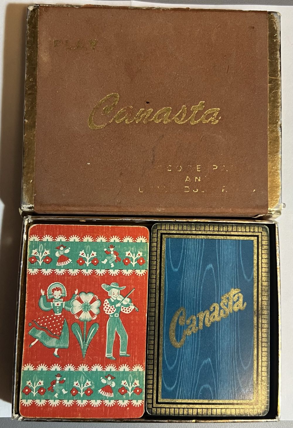 Canasta Playing Cards  board game collectible - Main Image 3
