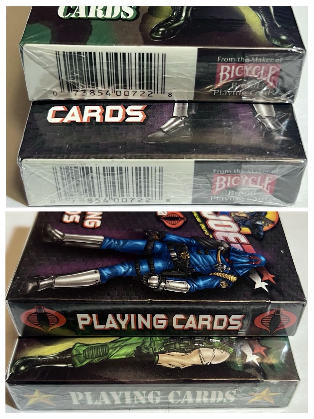 G.I. Joe and Cobra Playing Cards  board game collectible - Main Image 2