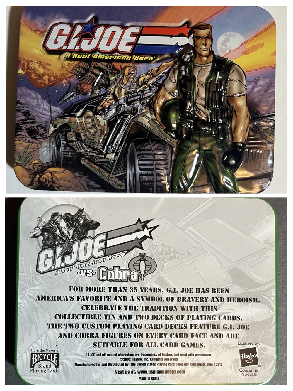 G.I. Joe and Cobra Playing Cards  board game collectible - Main Image 3