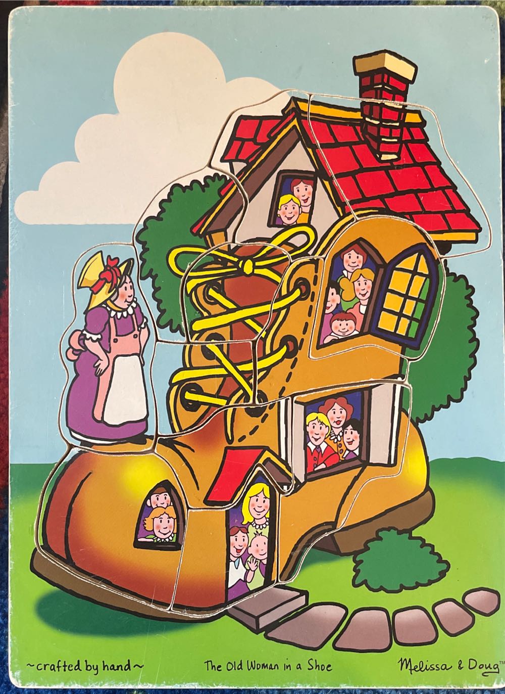 Vintage Stacking Roos Wooden Kangaroos Fun Action & Skill