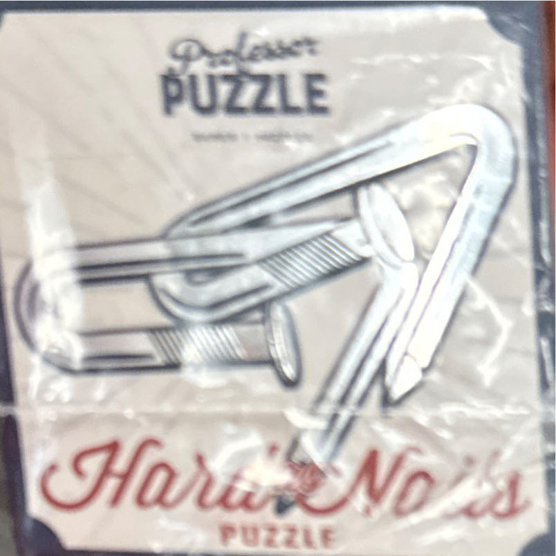 3d пъзел Professor Puzzle & Perplex Metal Brainteasers And Claws The Casse : Perplex: Jeux Mini  board game collectible [Barcode 5060506530123] - Main Image 3