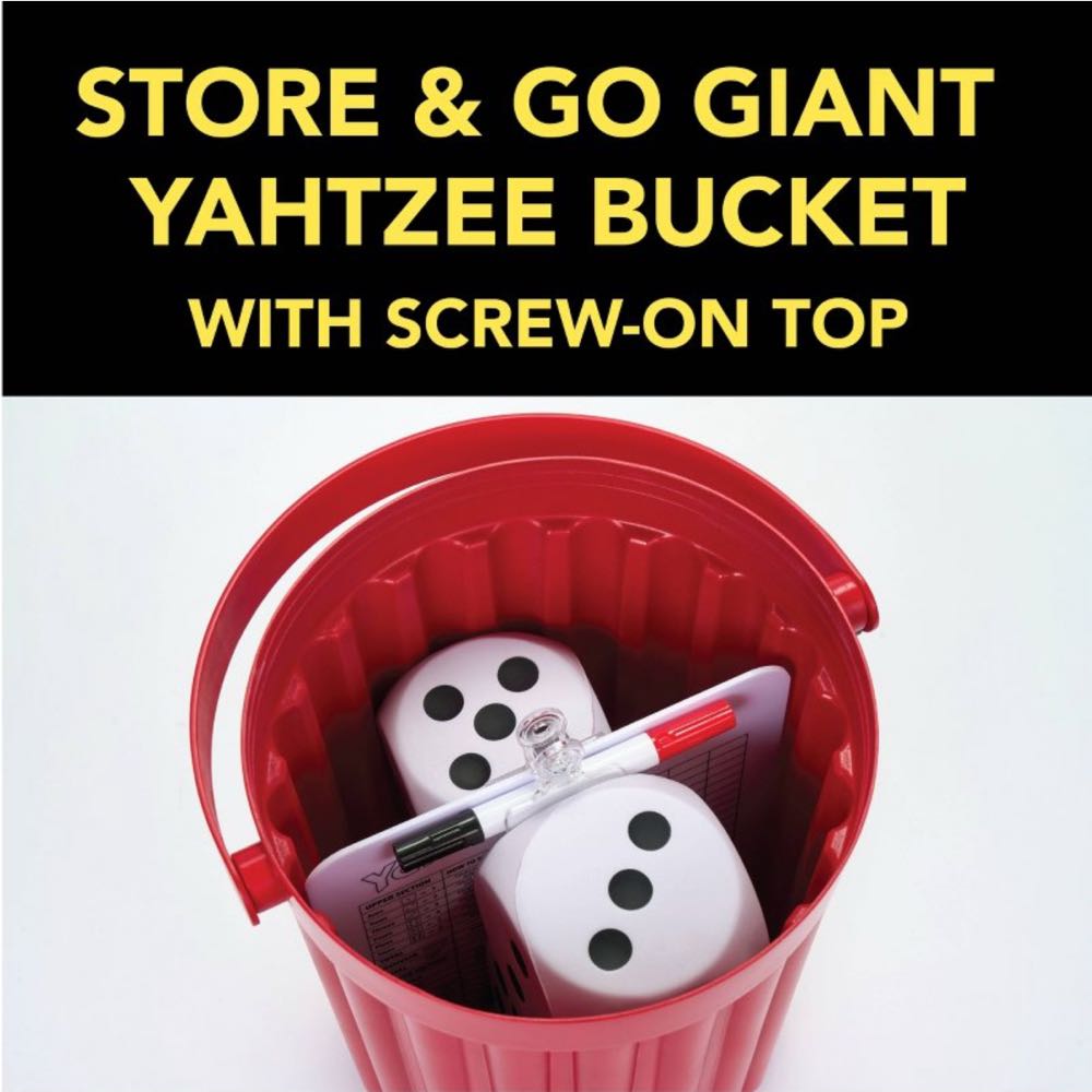 Yahtzee: GIANT YAHTZEE®  (2+) board game collectible [Barcode 840281713394] - Main Image 4