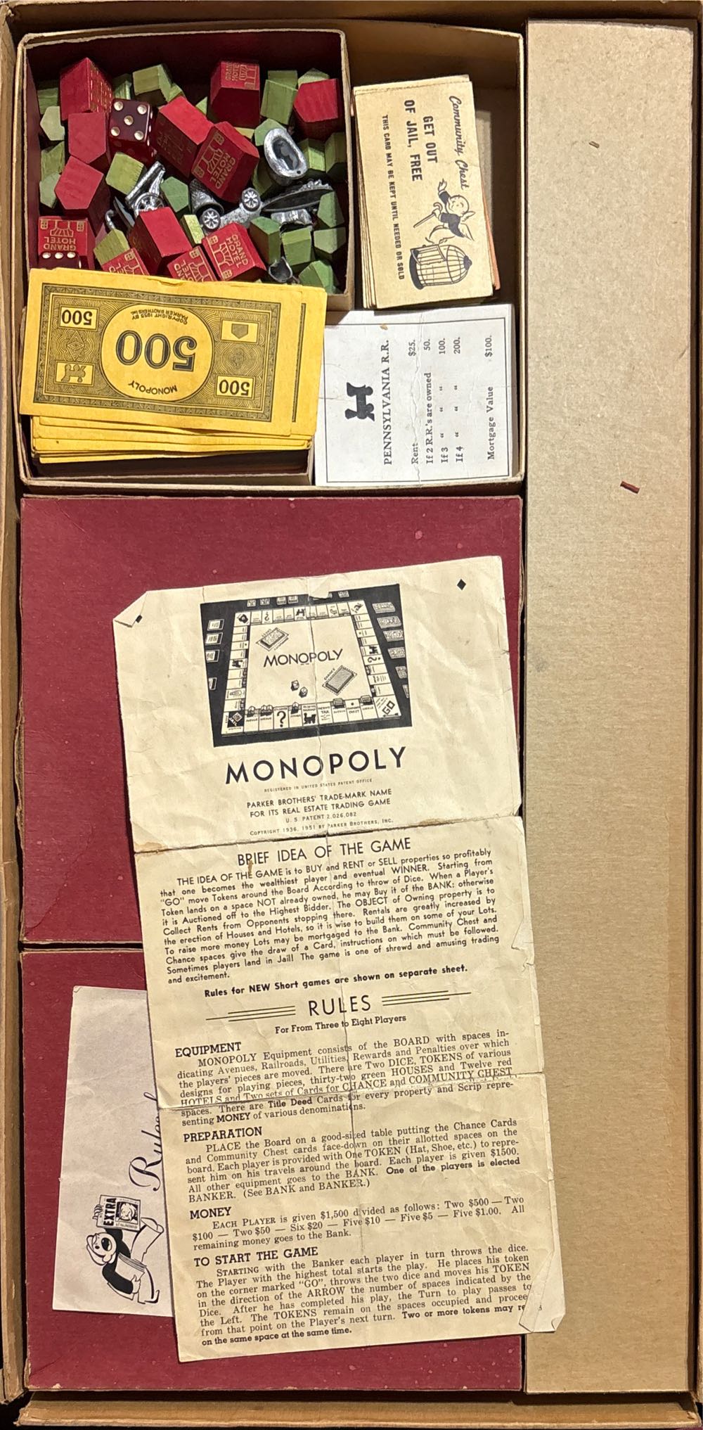 Monopoly  (3-8) board game collectible - Main Image 3