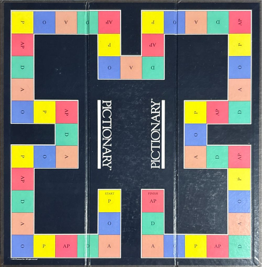 Pictionary: Bible  (3-16) board game collectible [Barcode 020315001554] - Main Image 3