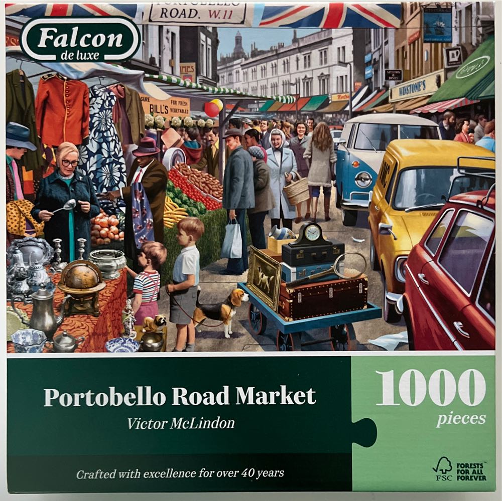 F Portobello Road Market  board game collectible [Barcode 8721017603047] - Main Image 2