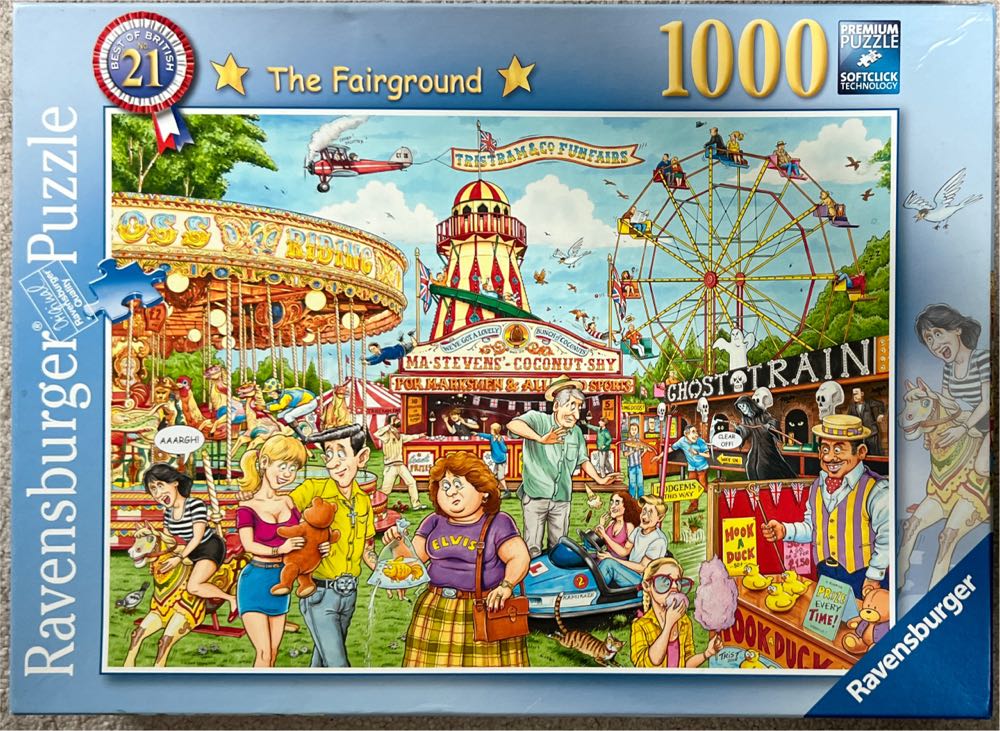 R The Fairground Best Of British No 21  board game collectible [Barcode 4005556139903] - Main Image 2