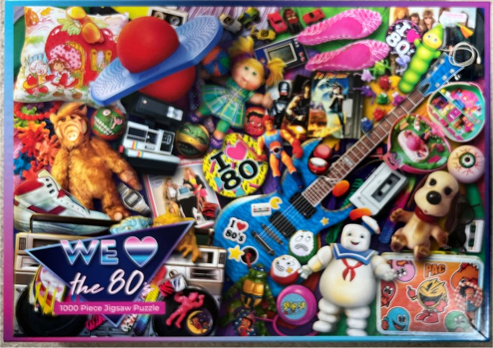 G We Love The 80s  board game collectible [Barcode 5012269071450] - Main Image 2