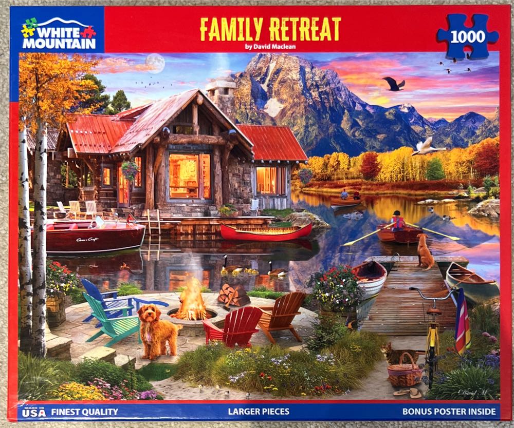 WM Family Retreat  board game collectible [Barcode 724819267002] - Main Image 2