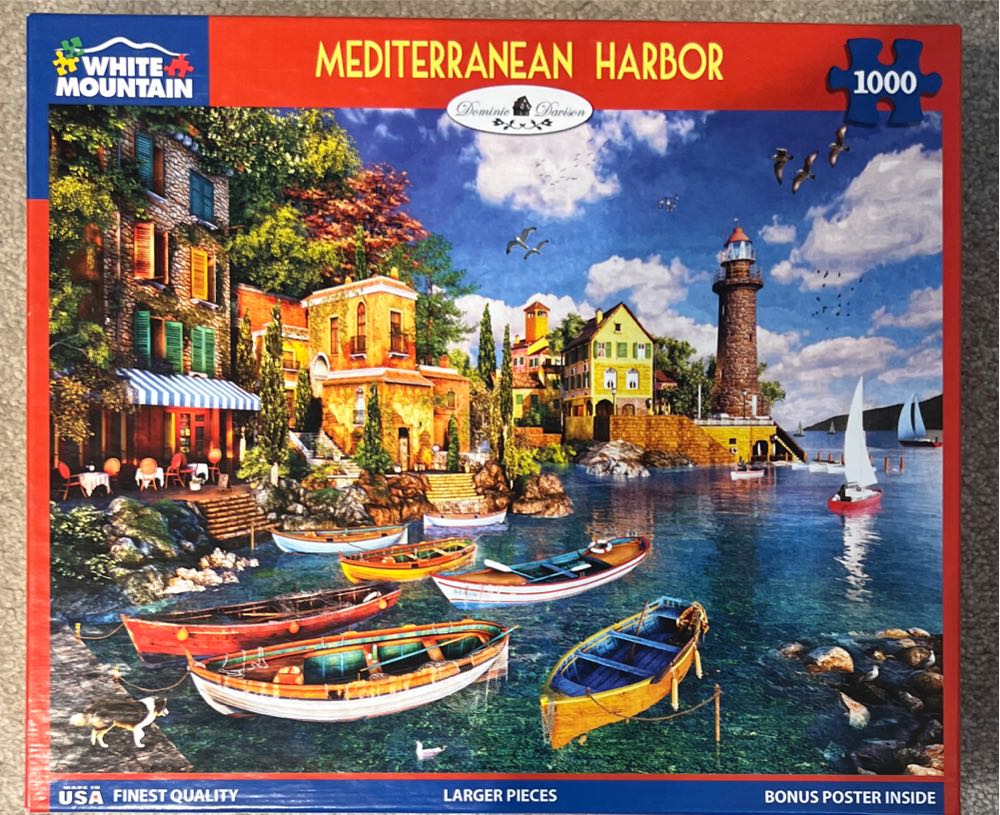 WM Mediterranean Harbor  board game collectible [Barcode 724819264650] - Main Image 2