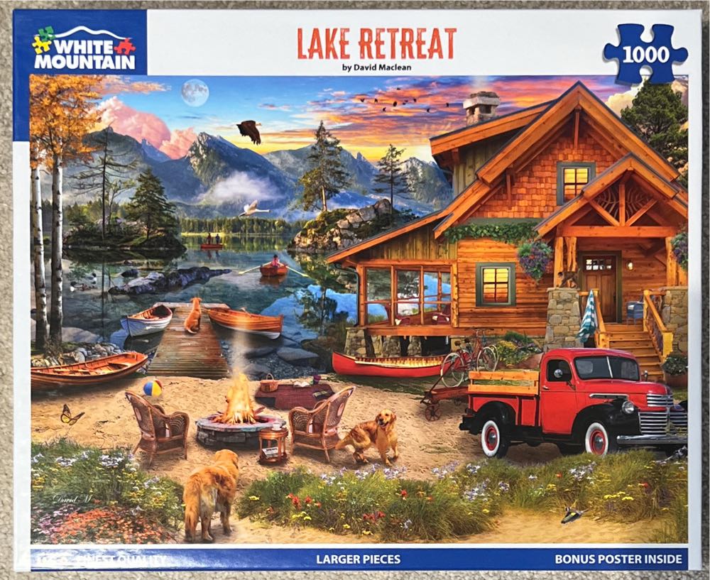 WM Lake Retreat  board game collectible [Barcode 724819267965] - Main Image 2