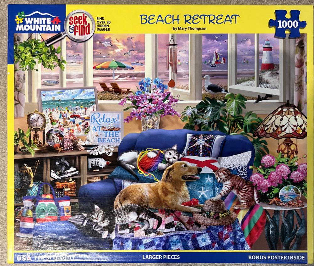 WM Beach Retreat  board game collectible [Barcode 724819267941] - Main Image 2