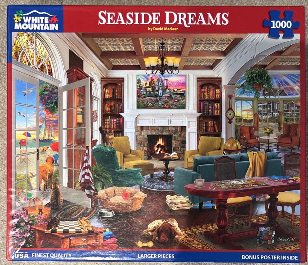 WM Seaside Dreams  board game collectible [Barcode 724819266500] - Main Image 2