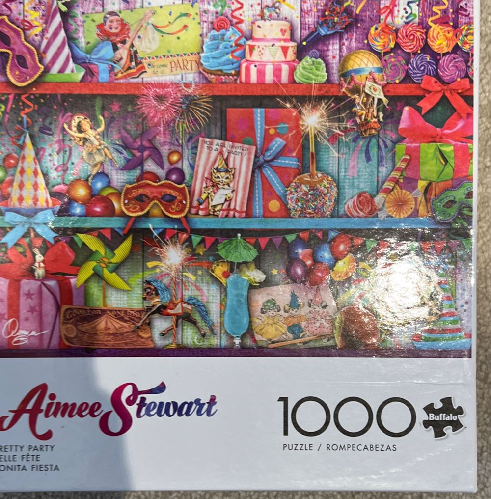 Buffalo Aimee Stewart Pretty Party  board game collectible [Barcode 079346127597] - Main Image 2