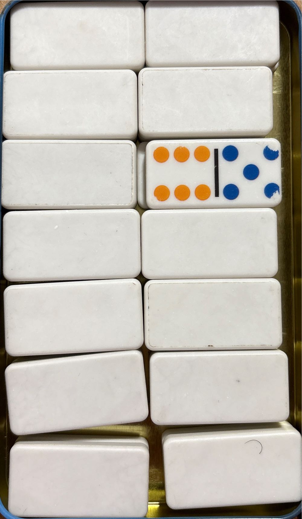 Dominos - Double Six  (2-4) board game collectible [Barcode 400030684759] - Main Image 3