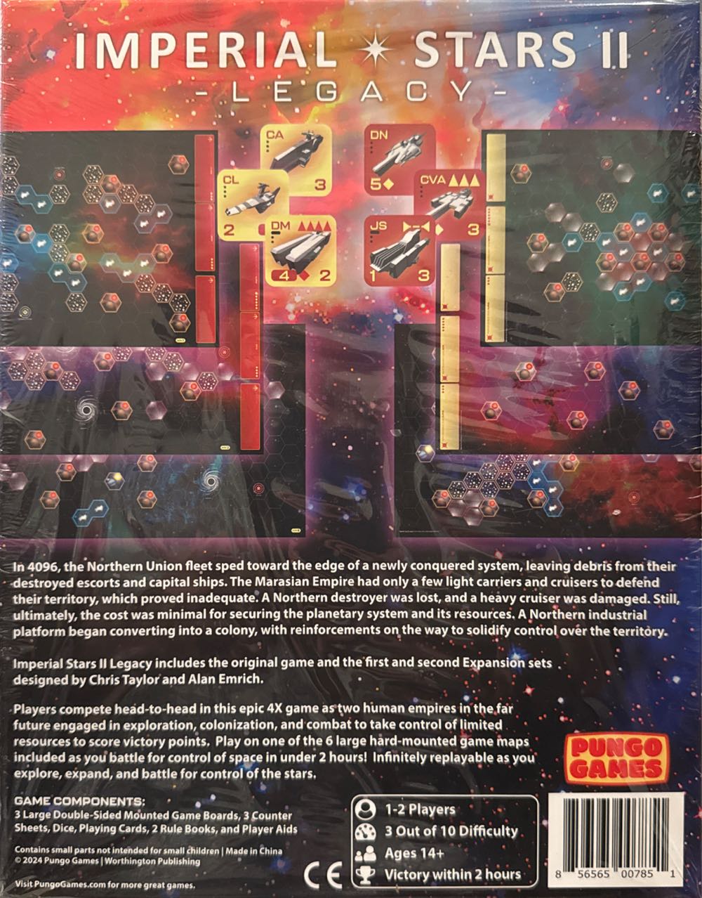Imperial Stars II: Legacy  (1-2) board game collectible [Barcode 856565007851] - Main Image 2
