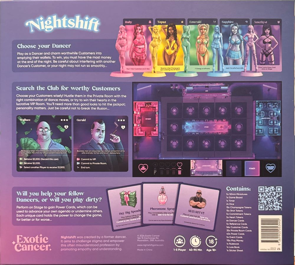 Nightshift  (1-5) board game collectible [Barcode 9369900053440] - Main Image 2