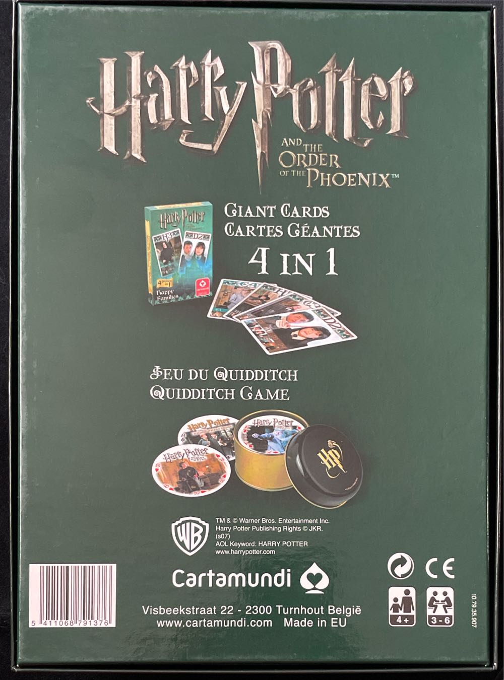Harry Potter & The Order Of The Phoenix - Card Game  board game collectible [Barcode 5411068791376] - Main Image 2