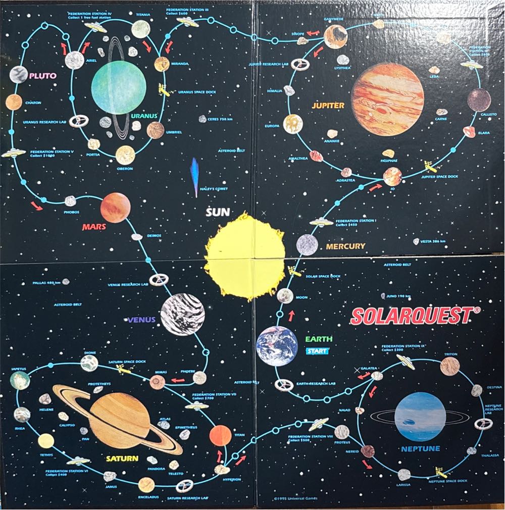 Solar Quest - Apollo 13 Special Edition  (2-6) board game collectible [Barcode 708965100017] - Main Image 4