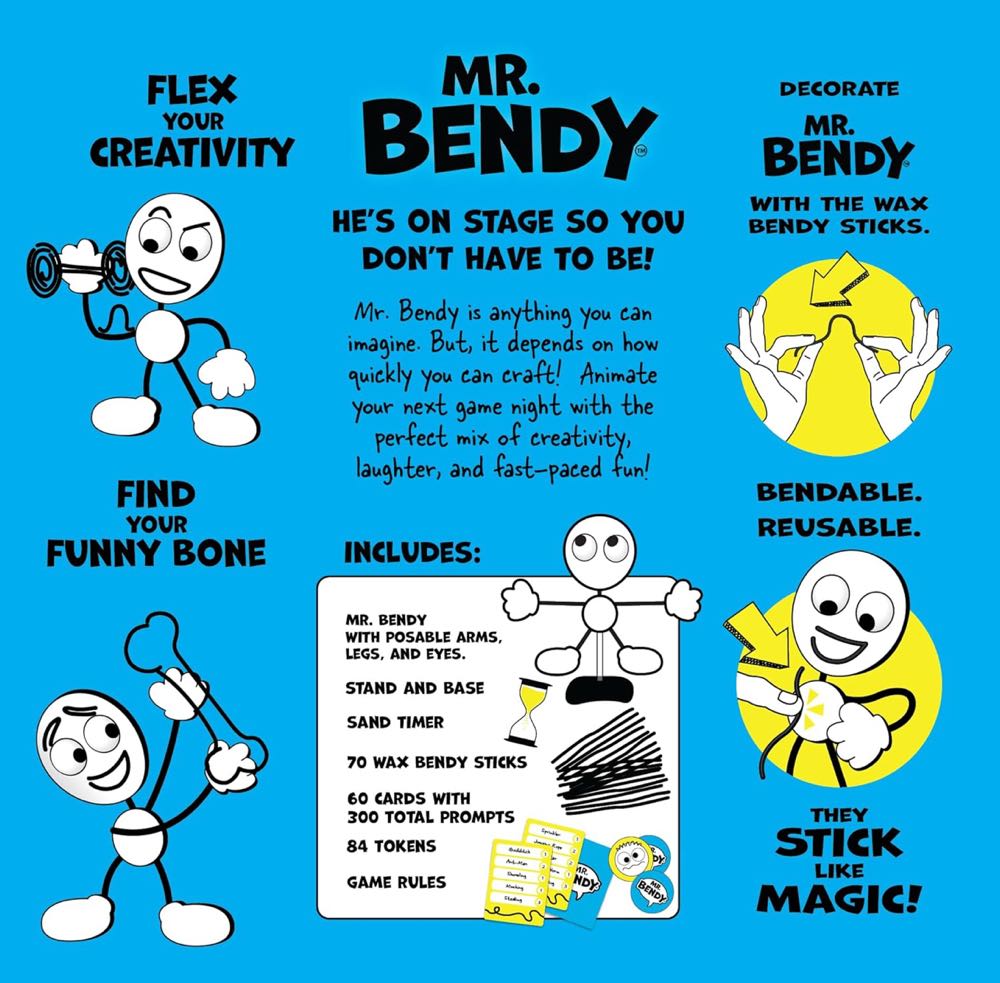 Mr. Bendy  (3-4) board game collectible [Barcode 810074272056] - Main Image 2