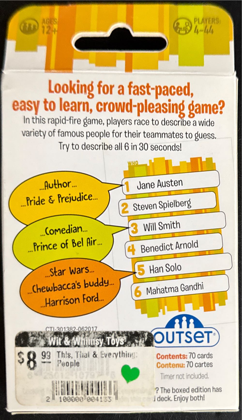 This That & Everything: People  (4-44) board game collectible - Main Image 2