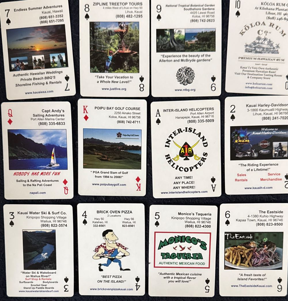 Kauai Island Garden Cards  (Any) board game collectible - Main Image 3