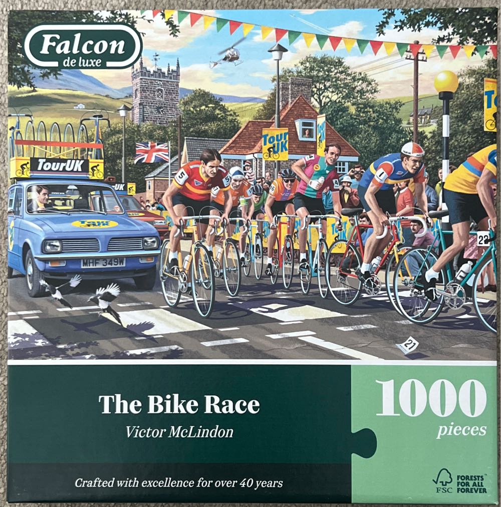 F The Bike Race  board game collectible [Barcode 8721017603603] - Main Image 2