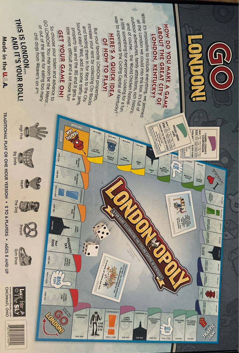 London-Opoly  (2-6) board game collectible - Main Image 2