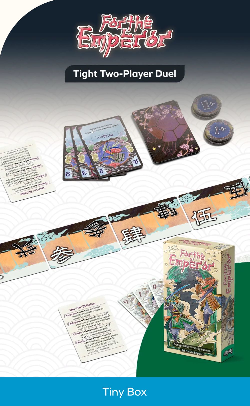 For The Emperor  (2) board game collectible [Barcode 618149324088] - Main Image 2