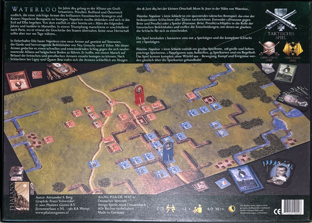 Waterloo Napoleons Letzte Schlacht  board game collectible - Main Image 2