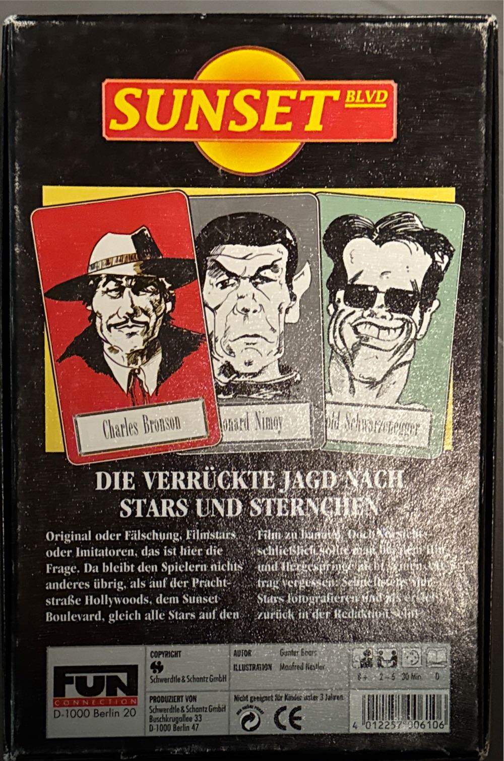 Sunset Blvd Salagames Rarität  board game collectible [Barcode 4012257006106] - Main Image 2