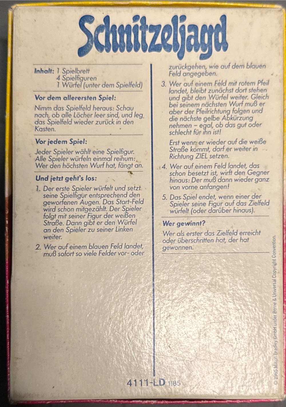 Schnitzeljagd  board game collectible [Barcode 5010994111007] - Main Image 2