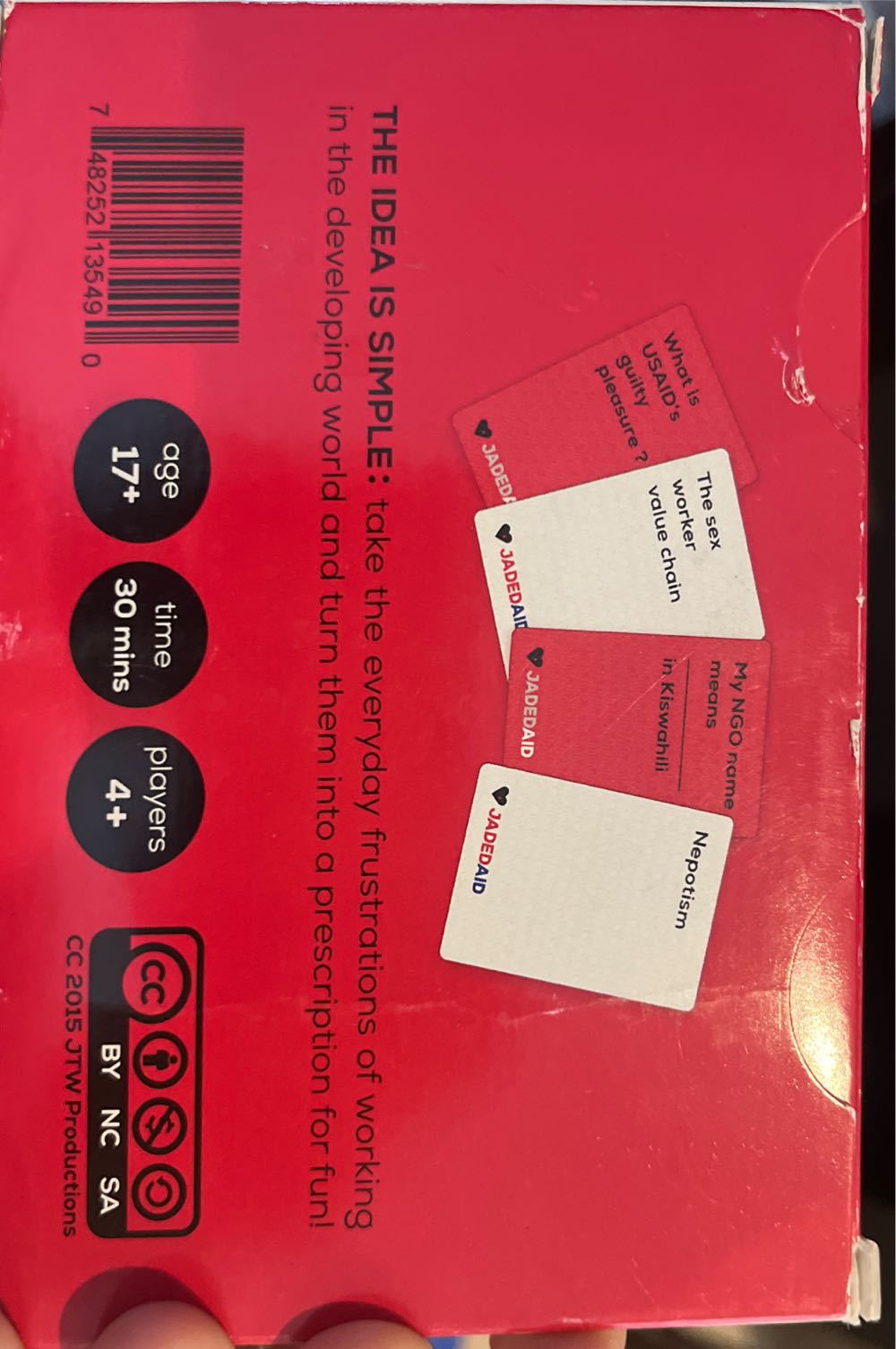 Jadedaid  (4+) board game collectible [Barcode 748252135490] - Main Image 2