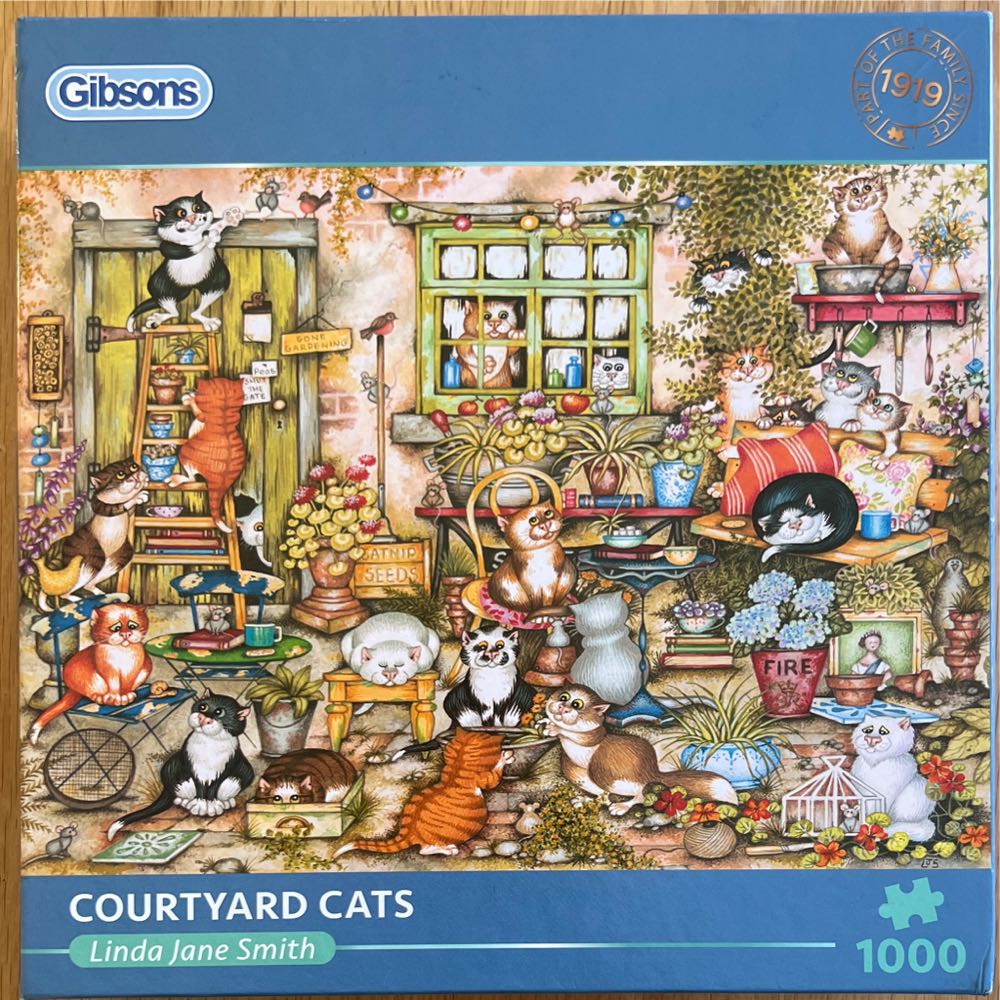 G Courtyard Cats  board game collectible [Barcode 5012269064285] - Main Image 2