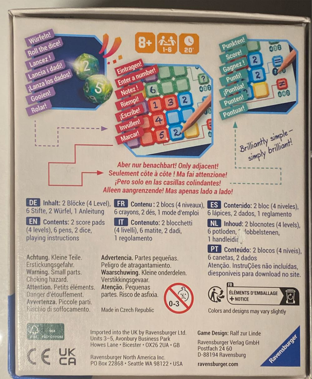 Brilliant  (1-6) board game collectible [Barcode 4005556234912] - Main Image 2