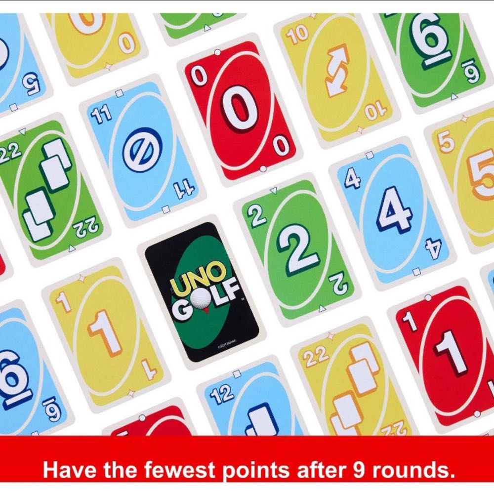 UNO: Uno Golf  (2-8) board game collectible [Barcode 194735317196] - Main Image 2