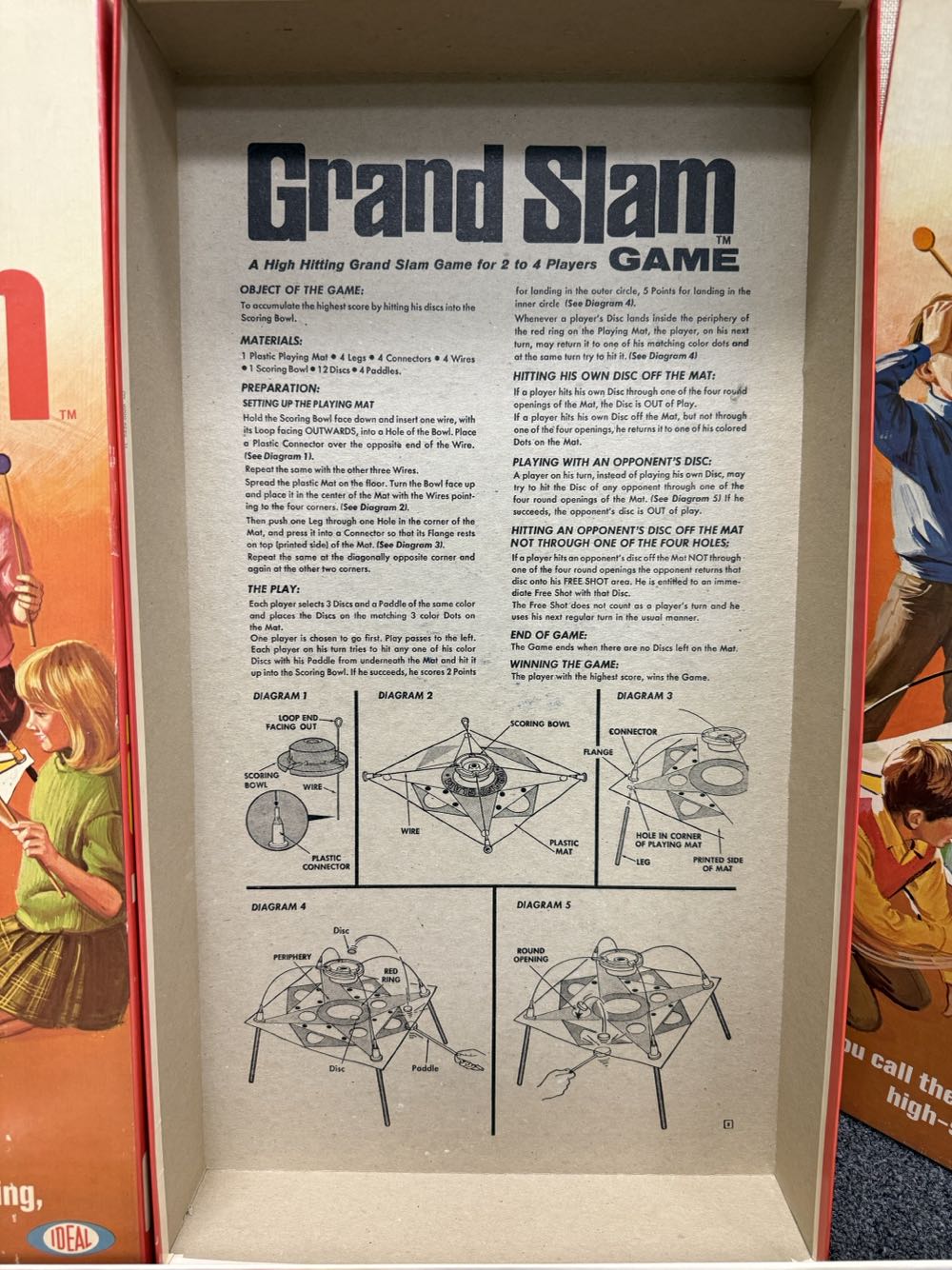 Grand Slam Game  board game collectible - Main Image 4