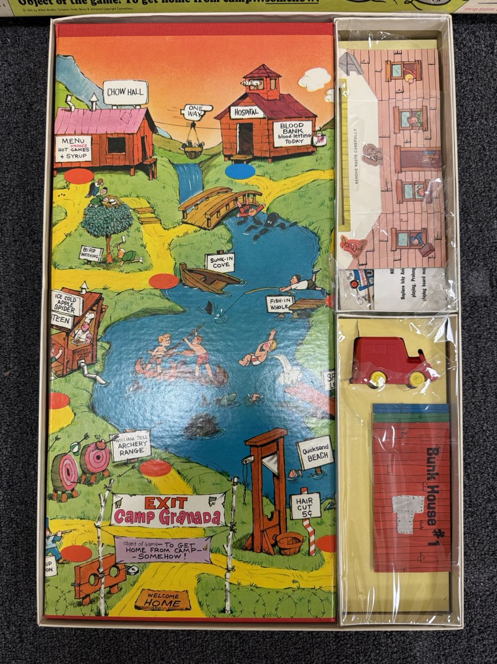 Camp Granada Game  board game collectible - Main Image 2