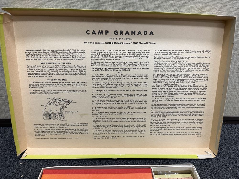 Camp Granada Game  board game collectible - Main Image 3