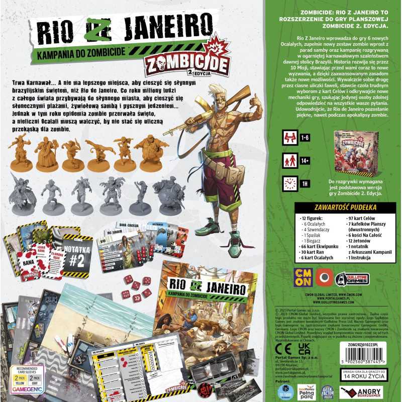 Rio Z Janeiro  (1-6) board game collectible [Barcode 5902560387445] - Main Image 2