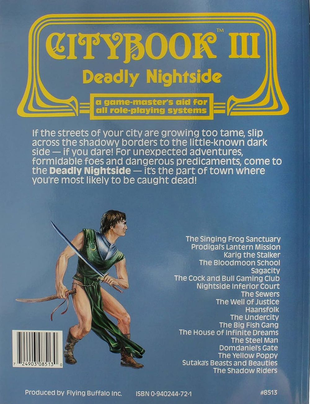 Citybook III: Deadly Nightside  board game collectible - Main Image 2